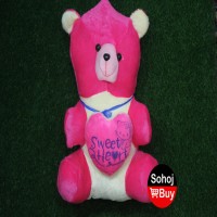 sweet teddy  for valentine day ( pink )